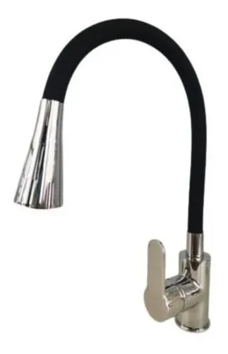 Grifo De Cocina Monocomando Negro Rimontti 51543 Todoobra
