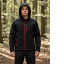 CAMPERA Wurth Neopreno Hybrid Talle L (Negra-Rojo)