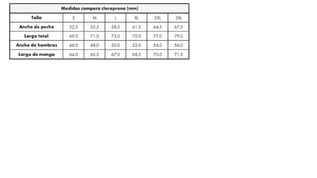 CAMPERA Wurth Neopreno Hybrid Talle XXL (Negra-Rojo)