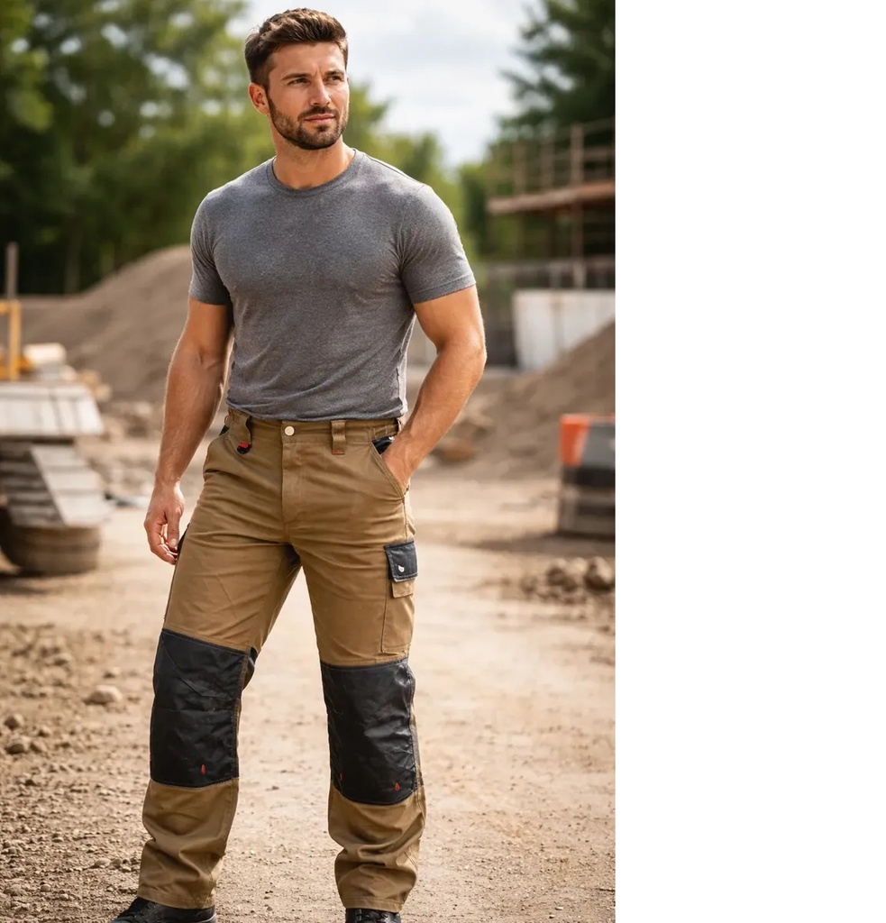 PANTALON Tactical Pro WURTH Beige Talle 3XL