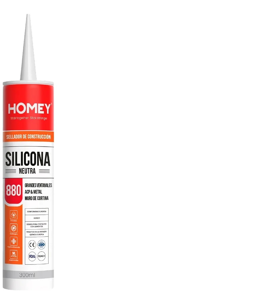 SILICONA 880 NEUTRA HOMEY BLANCA 300 ml