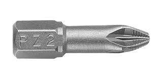 Pz. Punta Pozi Drive PZ2 x 25 mm. PATTA (20)