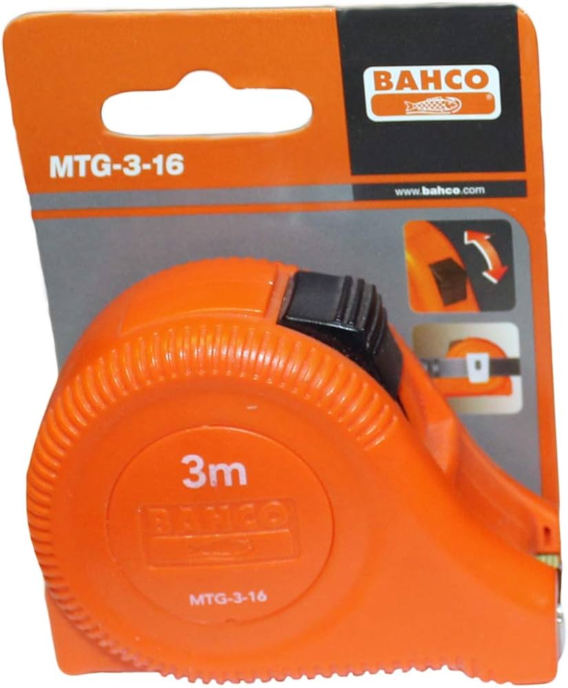 CINTA METRICA BAHCO 3 Mt.MTG-3-16-E