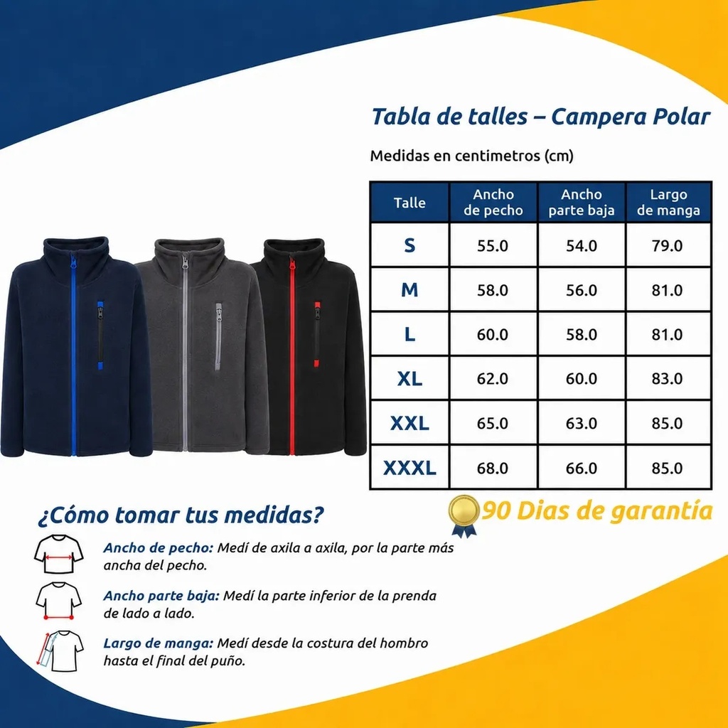 CAMPERA MicroPolar Ranger Wurth Ngo.Rojo Talle 3XL