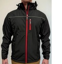 CAMPERA Wurth Neopreno Hybrid Talle L (Negra-Rojo)