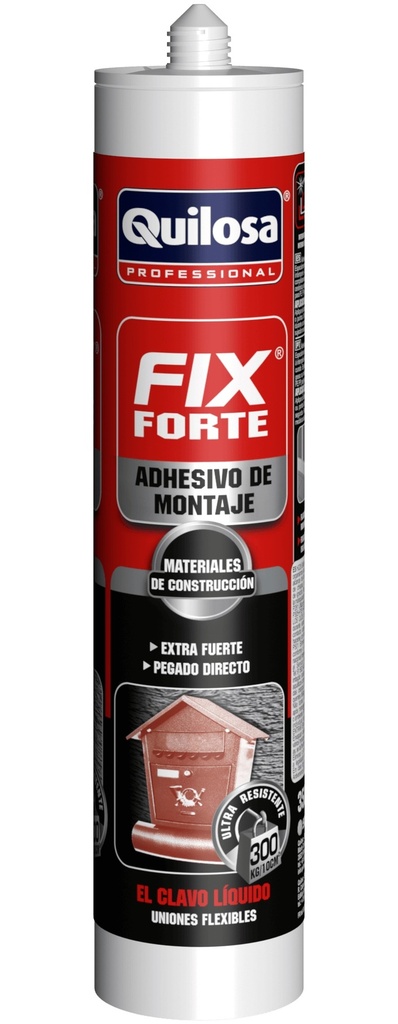 ADHESIVO MONTAJE FIX FORTE 350Gr. QUILOSA