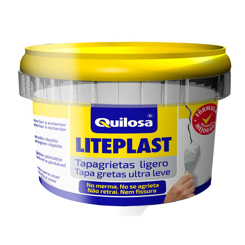 MASILLA TAPAGRIETAS LITEPLAST QUILOSA  5,0 Lt.