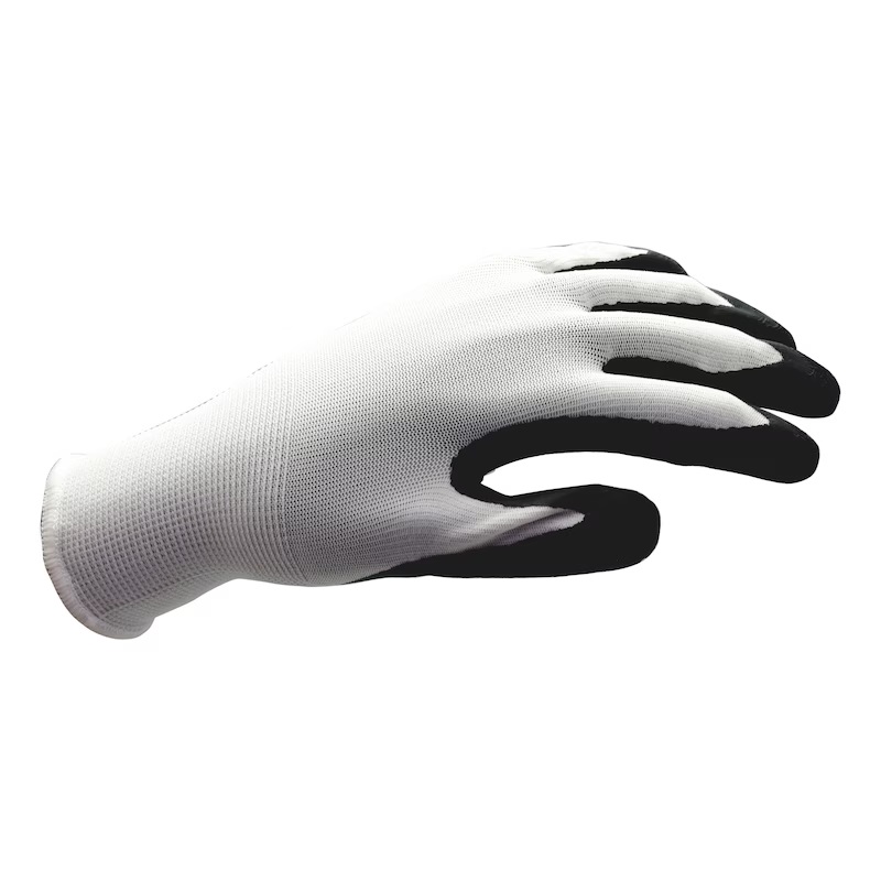 GUANTE LATEX BLANCO-NEGRO WURTH (T.9)