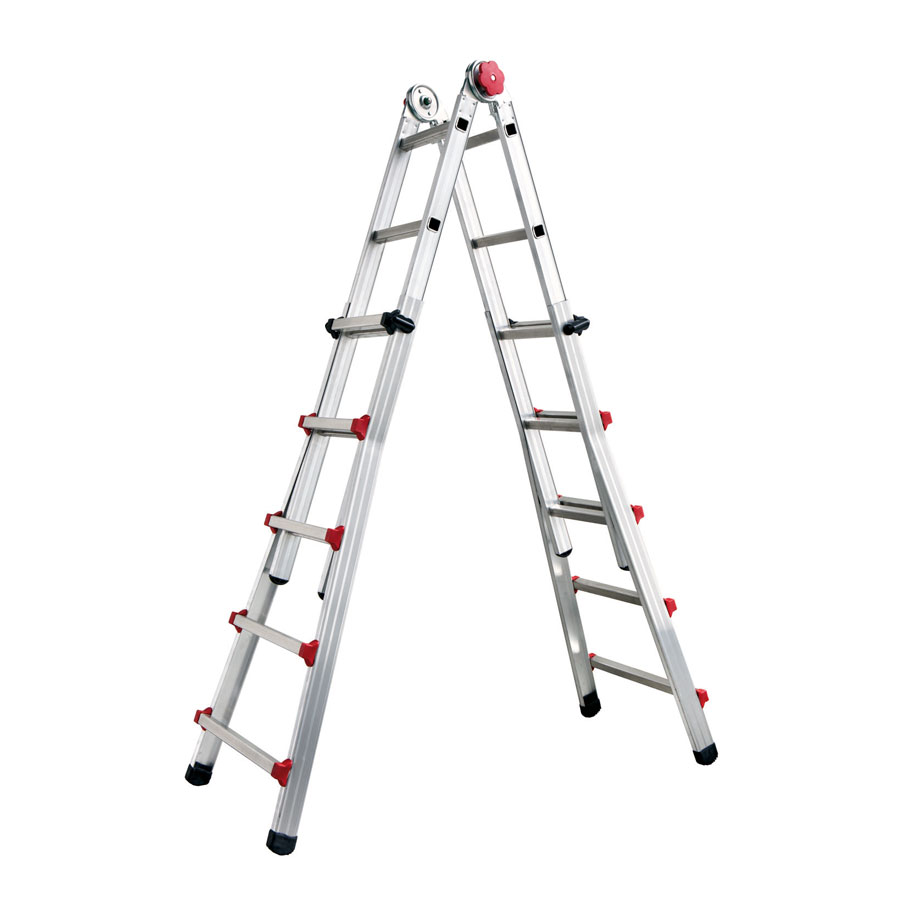 ESCALERA PROFI ALUMINIO 4+4 (3,90) - 146.407 ITALIANA