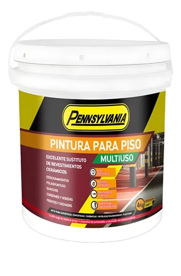 x 4 Lt. PINT.P/PISO PENNSYLVANIA MARRON