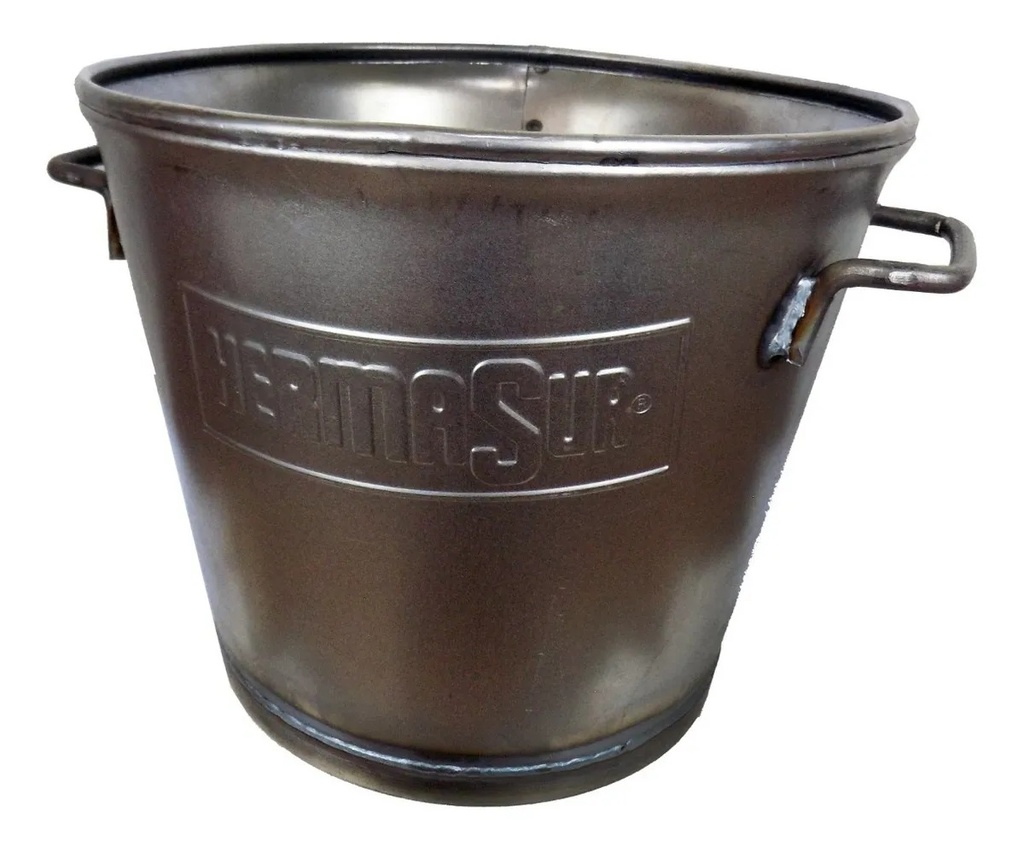 TACHO ALBAÑIL DE CHAPA 20 Lts. C/ASAS