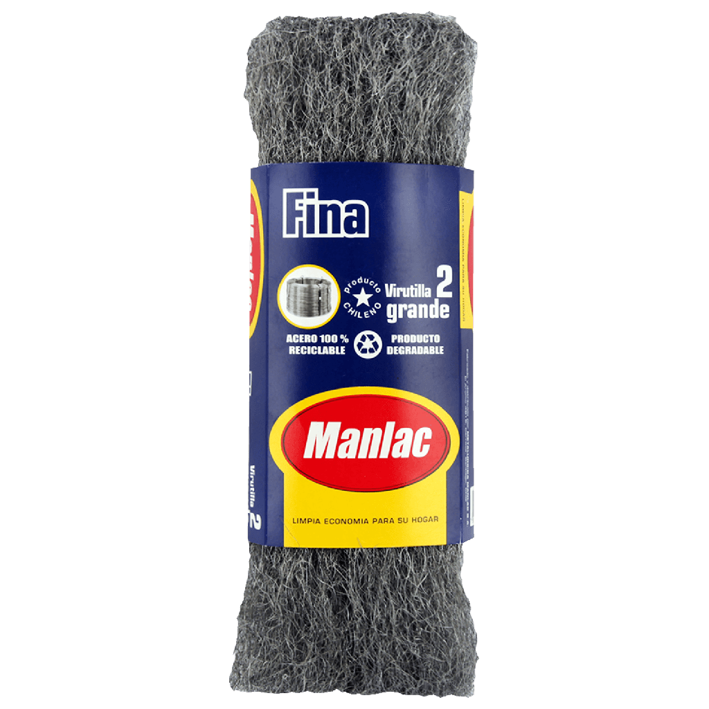 VIRUTA ACERO FINA (No.2) MANLAC