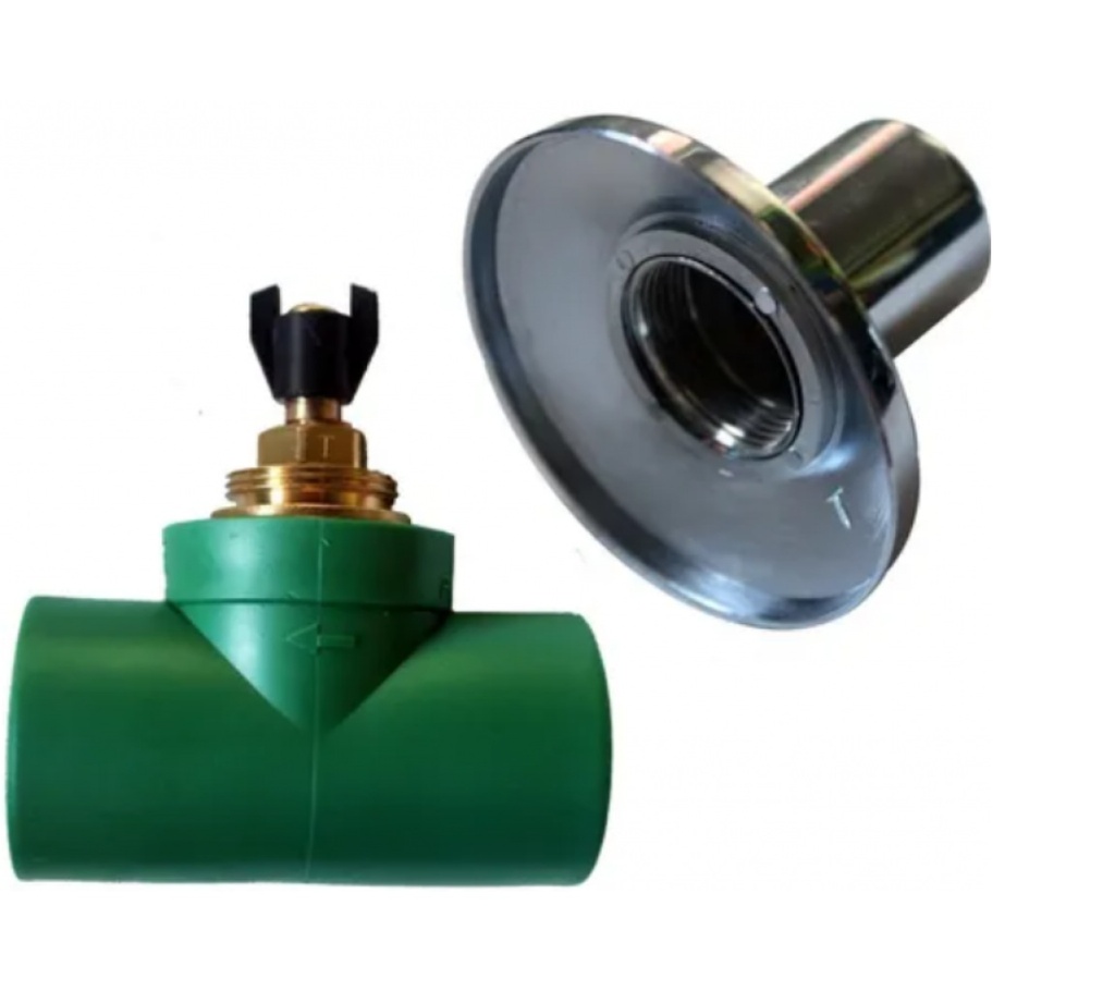 POLITHERM  LLAVE DE PASO C/GOMA 25