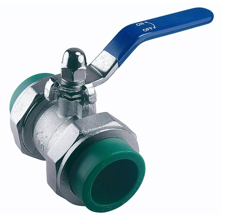 POLITHERM VALVULA ESFERICA + U.DOBLE.20