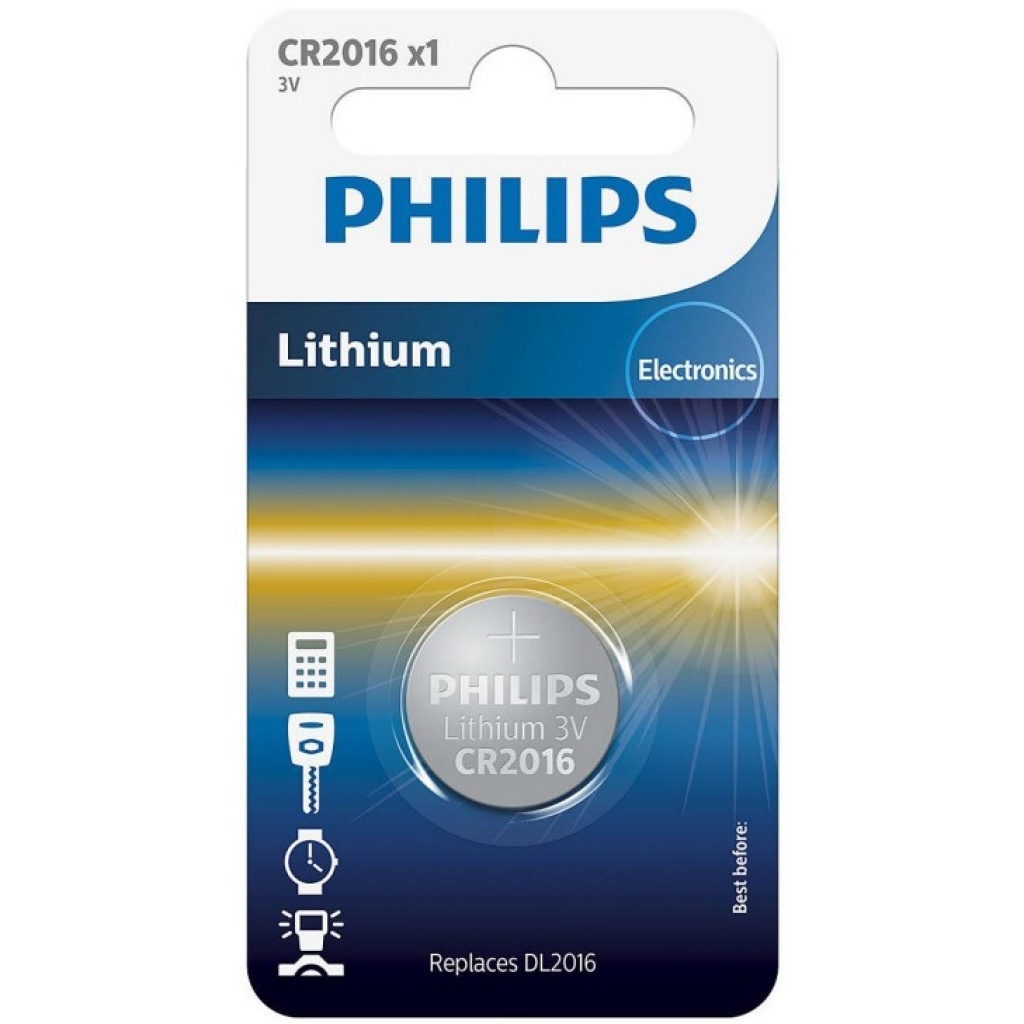 PILA LITIO PHILIPS X 1 CR2016