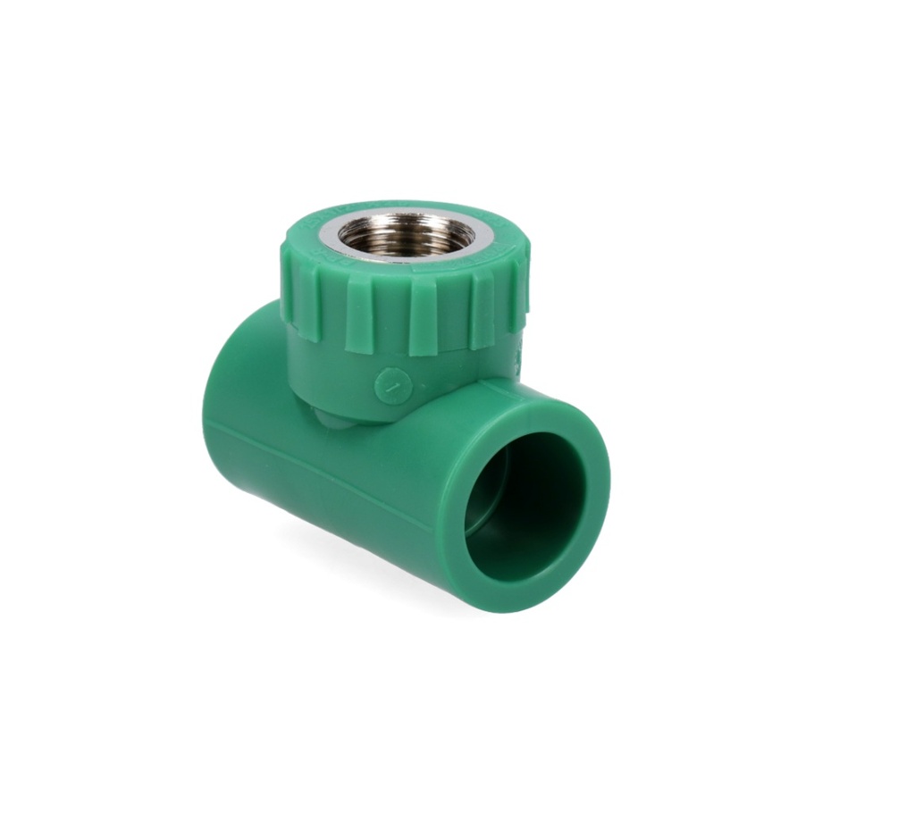 POLITHERM TEE I/MET. HEMBRA 20 x 1/2"