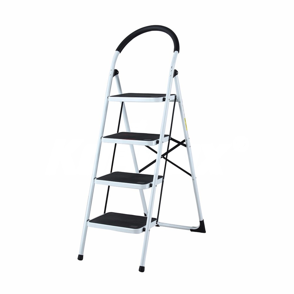 ESCALERA FAM ACERO C/PLAT. 150KG 4 ESC.