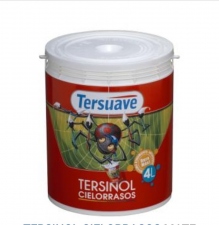 20Lt. Pintura Cielorrasos TERSINOL - TERSUAVE