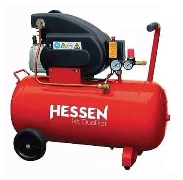 Compresor De Aire 24 Litros 2hp Hessen Pro