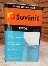 Pintura Cielorasos Anti Hongos TETOS 18Lt. SUVINIL