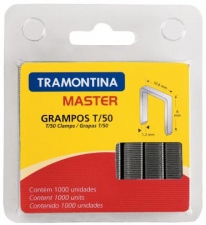 Grampas 6mm. Tramontina Master 1000un. 43500/506