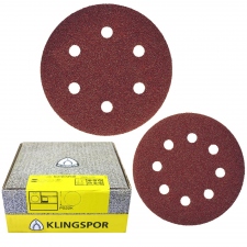 Lija P/Madera C/Velcro 5" - 125mm. Klingspor Gr.60