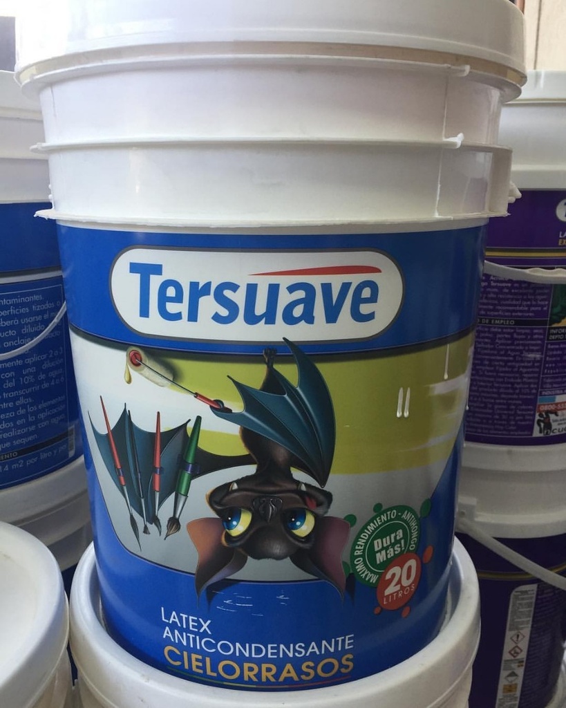 20Lt. Pintura Cielorrasos Anti Hongos PREMIUM TERSUAVE