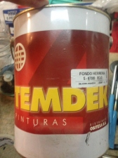 Esmalte Fondo Antioxido Herreria Rojo 4 Lt. Temdek