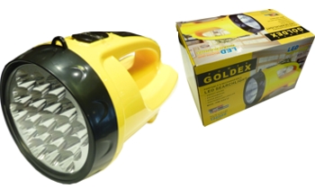 Foco 19 Leds Recargable Goldex HW-SS612