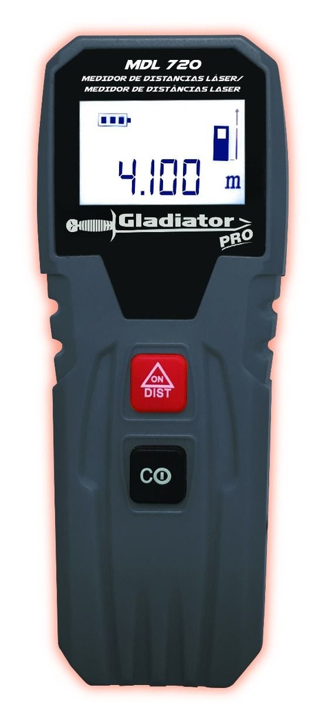 Medidor de Distancias Láser 20 Mt. Gladiator MDL720