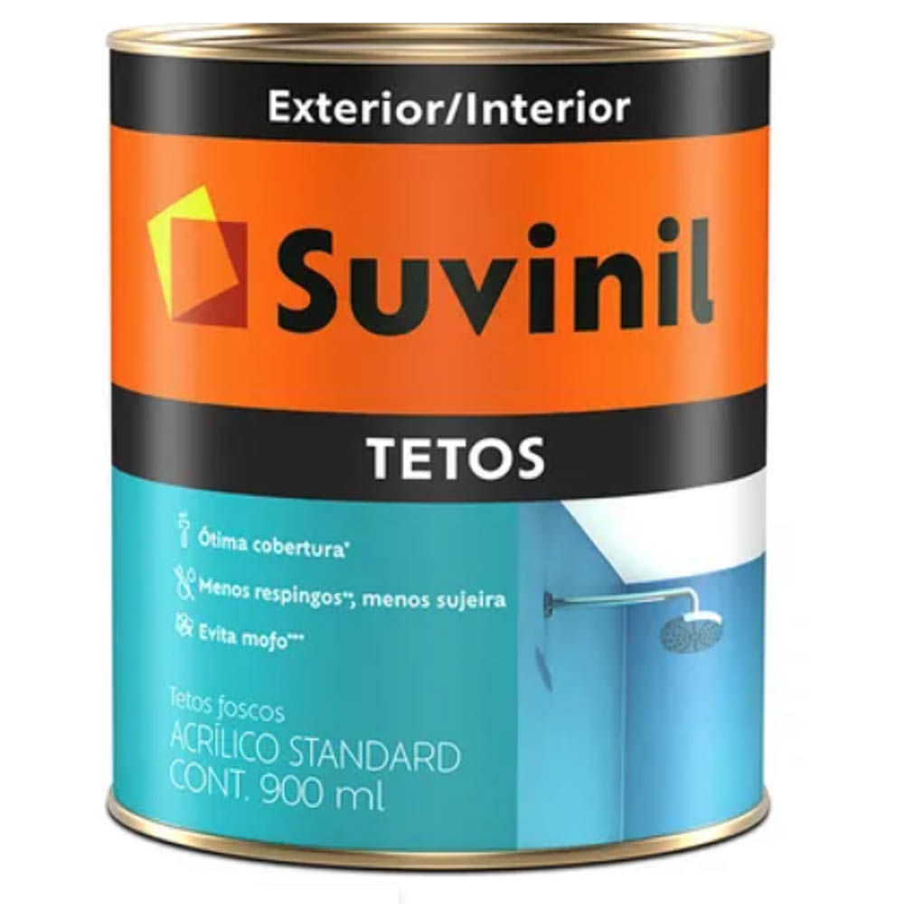 Pintura Cielorasos Anti Hongos TETOS 3,6 Lt. SUVINIL