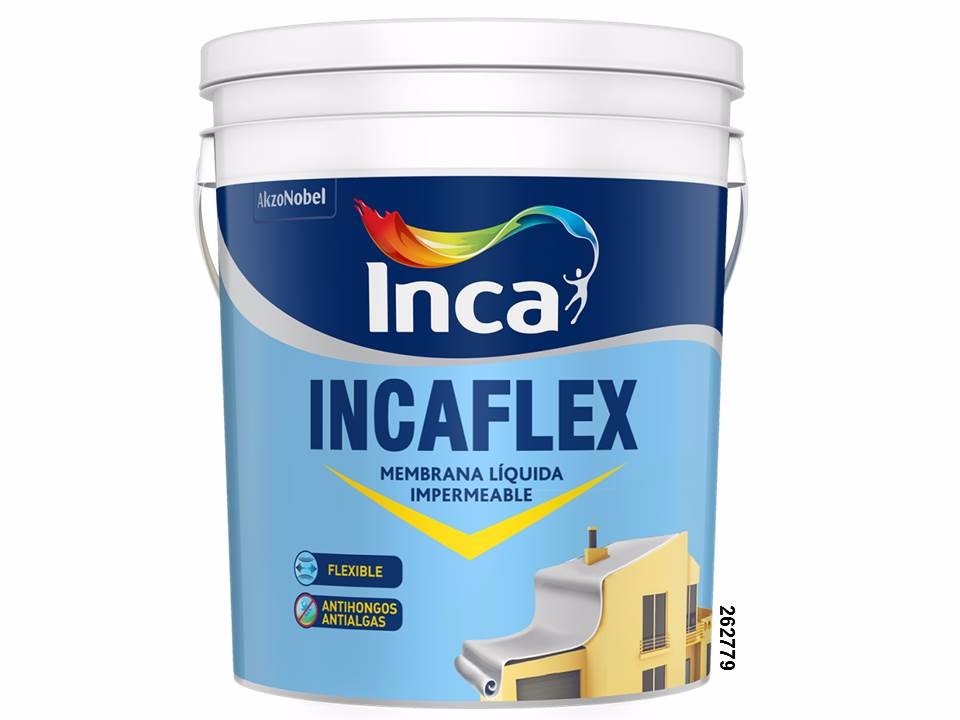 Membrana Líquida INCAFLEX 20 Kg. Impermeabilizante Blanco