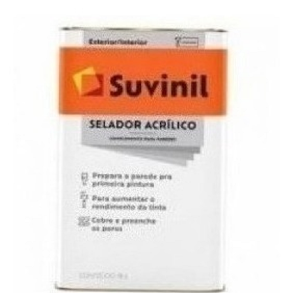 Pintura SELLADOR PIGMENTADO BLANCO 18Lt. SUVINIL