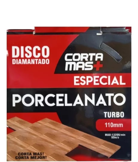 DISCO DIAMAN. 115mm. P/PORCELANATO CORTA+