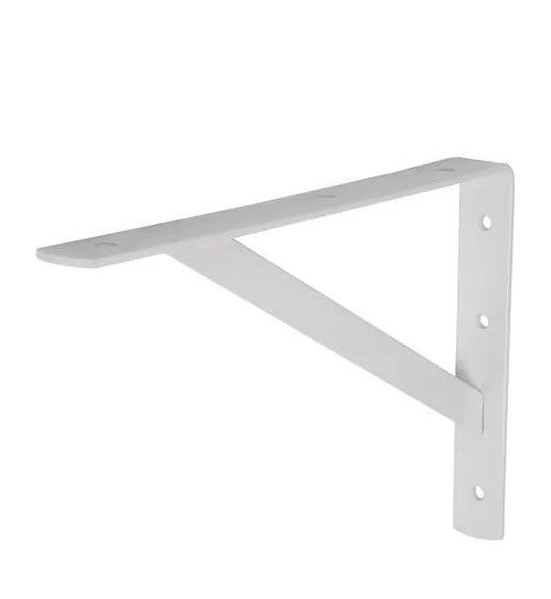 ESCUADRA PLANCHUELA 5/8" BLANCA 30x30 Cm. (19)