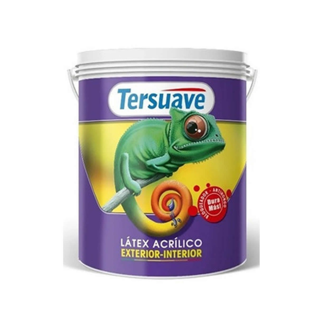 x 4 Lt. TERSUAVE LATEX EXT-INT. BLANCO