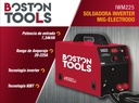 SOLDADORA MIG 225 Amp. 5Kg. BOSTON TOOLS