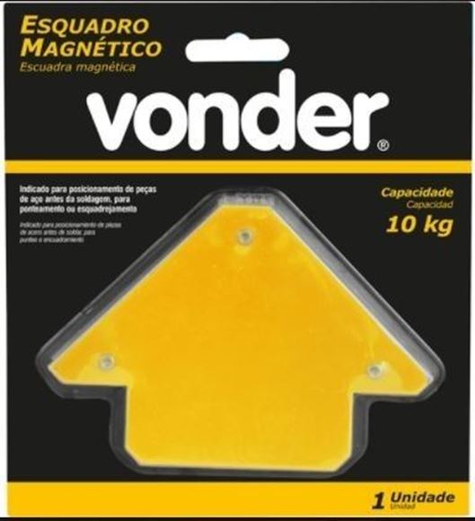 ESCUADRA MAGNETICA Soldar 10 Kg. VONDER
