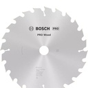 DISCO WIDIA P/MADERA 9.1/4"x24d. BOSCH 2608640885