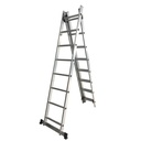 ESCALERA DE ALUMINIO EXTENSIBLE 3 TRAMOS - 5,90M - 27 ESCALONES EPE859