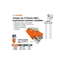 Jgo. 10 Llaves Allen 1,5-10mm. TRUPER ALL-10M