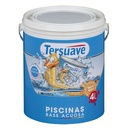 Pintura P/Piscinas 4 Lt. Azul TERSUAVE B.Agua