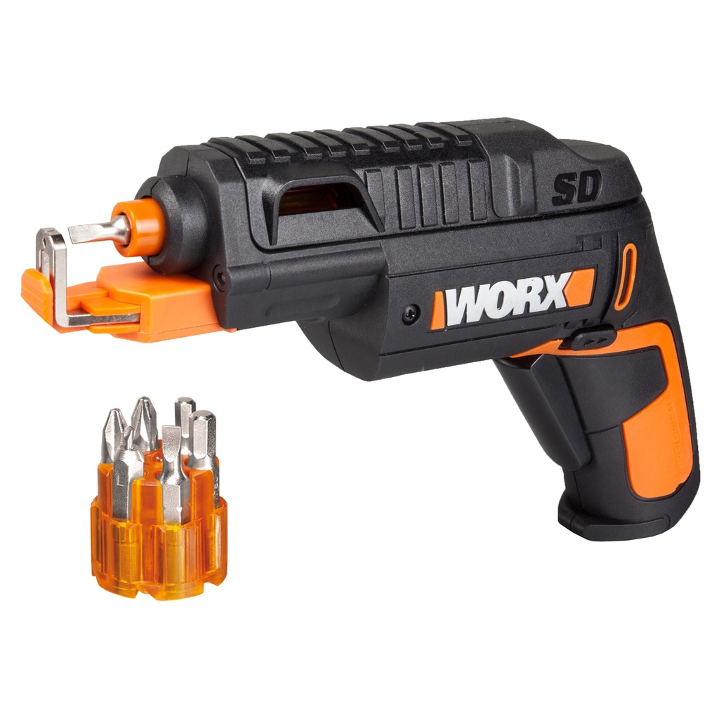 Atornillador Worx 4v Multipuntas Con Portatornillos