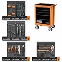 Carro Advantage 5 Caj. c/92 Herram. Tramontina Pro 44950/792