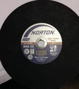 Disco Corte metal 14" x 1/8" x 1" Norton P/Sensitiva