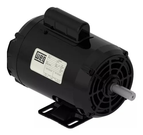 Motor Monofásico 2 Polos 3000 Rpm 220v 0.5hp Ip21  Weg