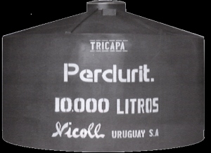 Tanque Pvc Perdurit Plus 10.000 lts.